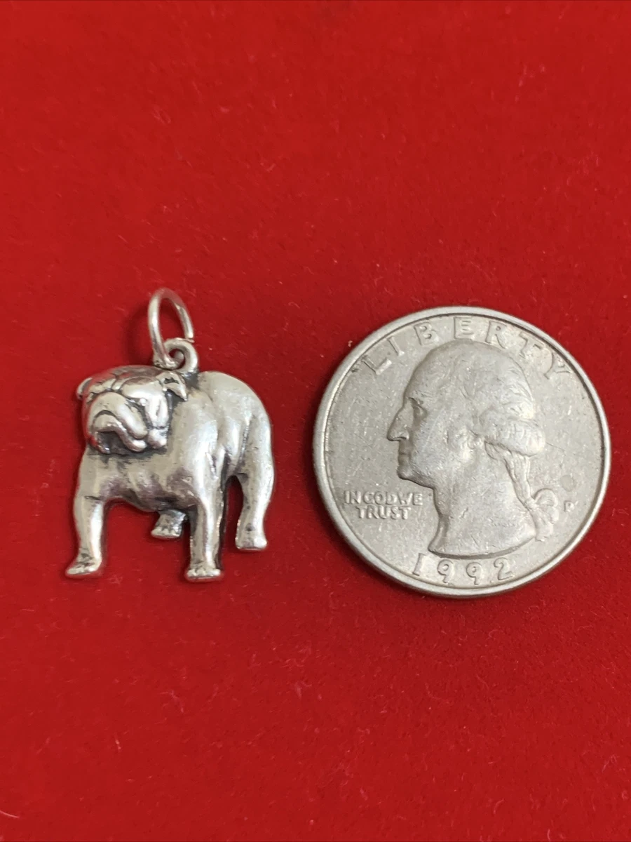 Retired James Avery Sterling Silver Bulldog Charm eBay