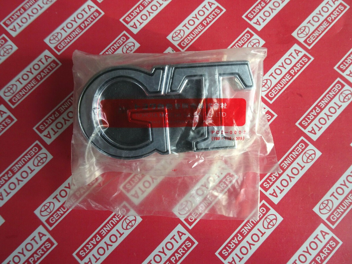 Toyota Celica GT Back Emblem Plate 1974 1975 1976 1977 TA27 TA28