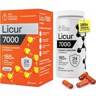 Kurkuma Kapseln mit Vitamin D3 - 185x Bioverfügbarkeit - Licur 7000 2 Monatspack