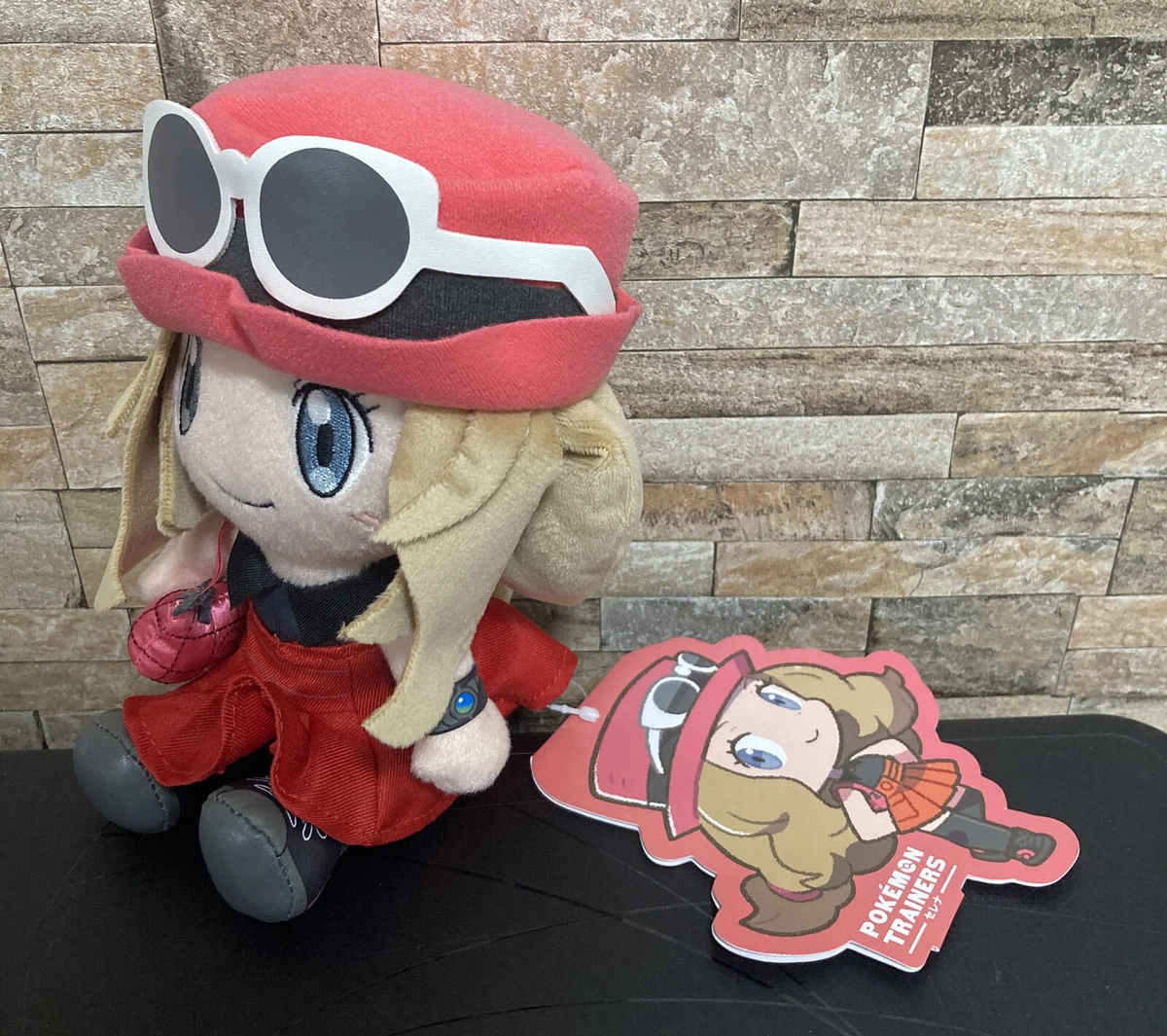 Pokemon Center Original Plush Toy Doll Trainers Red
