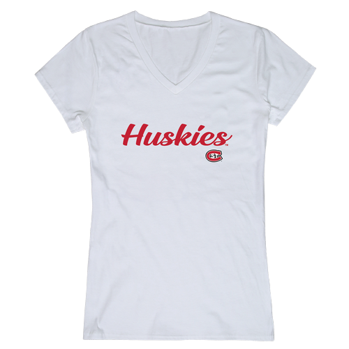 St Cloud State Huskies NCAA Script Tee Womens T-Shirt