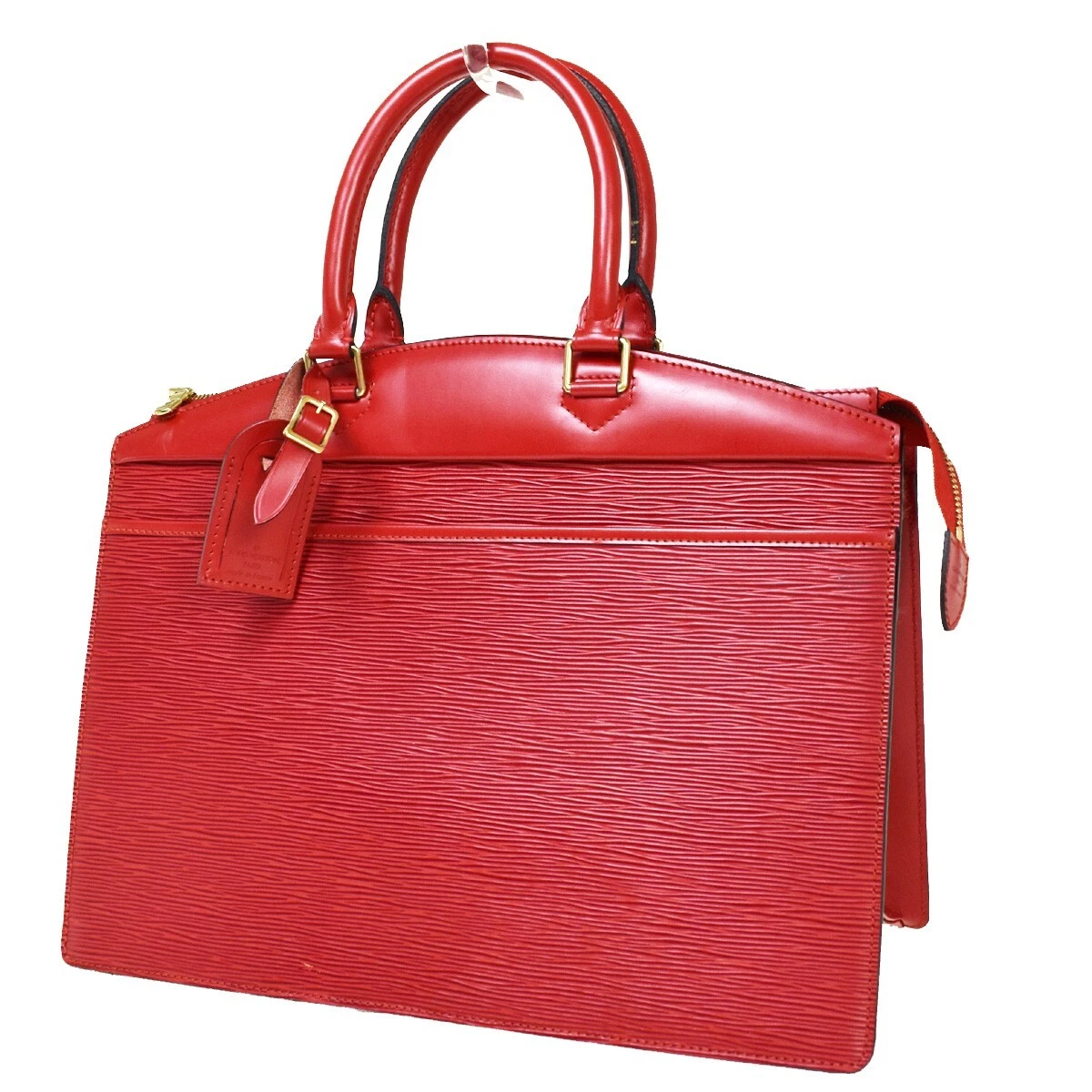 LOUIS VUITTON LV Riviera Tote Hand Bag Epi Leather Red France M48187 65BX016