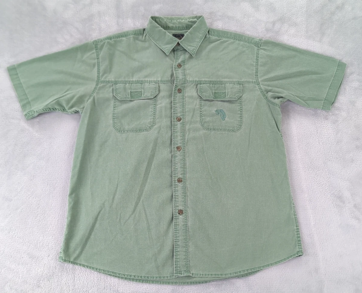 Chemise REDHEAD à Carreaux Vert Manches Courtes - Taille XXL (2XL) - Bon état