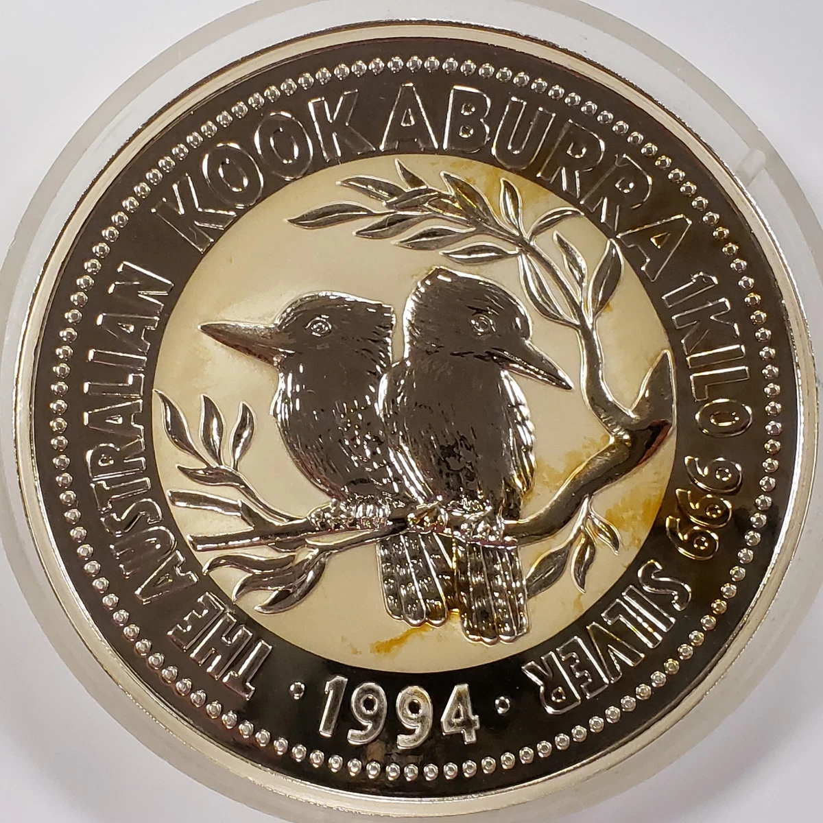 Australian Kookaburra 1 kg Precious Metal Content per Unit Silver