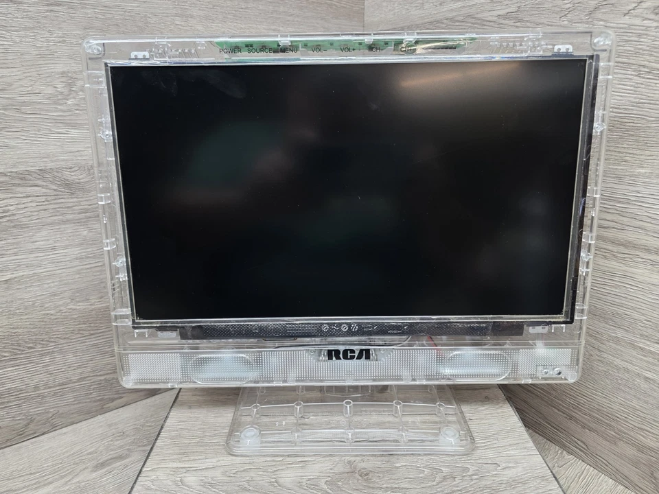 RCA J15SE820 15" Clear See Through Prison TV Jail No Remote Gaming TV Tested!! - Image 2 of 4