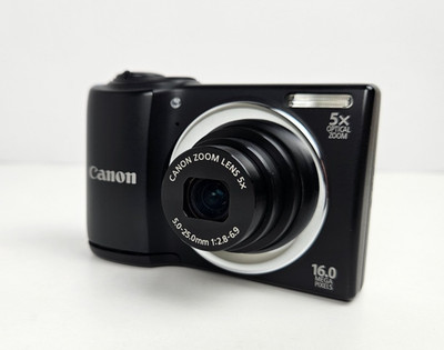 Canon PowerShot A810 16MP 5x Zoom Digitalkamera Schwarz getestet