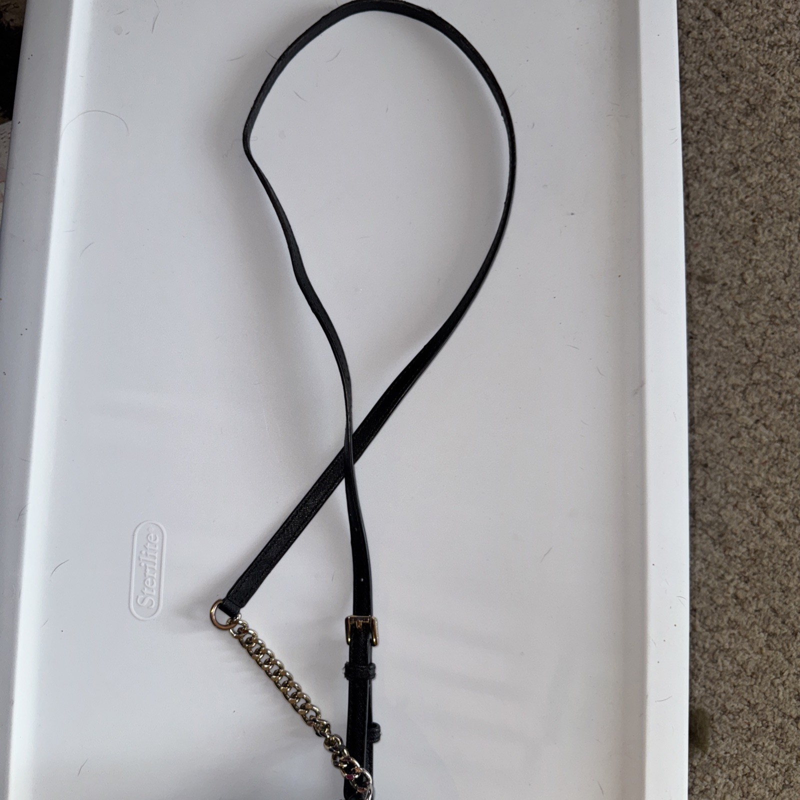 Michael Kors Black Solid Saffiano Leather Crossbo… - image 4