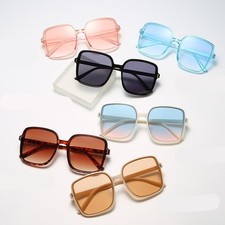 All Day Comfort Stylish Square Sunglasses with Anti Blue Light Feature
