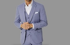 Tommy Hilfiger Men's Cotton Blend Modern Fit Suit Jacket 44 S 360 LSER1AS60036