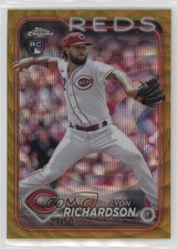 2024 Topps Chrome Gold Wave Refractor 27/50 Lyon Richardson #230 13c1