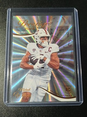 Michael Wilson - Prestige Football 2023 - Arizona Cardinals - Sunburst - RC