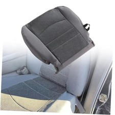 NLQR Front Driver Bottom Replacement Seat Covers Cloth X8 Compatible Dark Gray