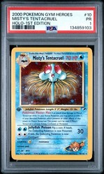 Misty's Tentacruel 010/132 Gym Heroes Holo Rare 1st Edition