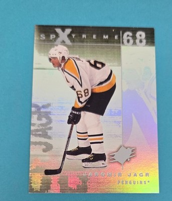 2000-01 SPx SPXtreme #S7 Jaromir Jagr Pittsburgh Penguins HOCKEY Card W1