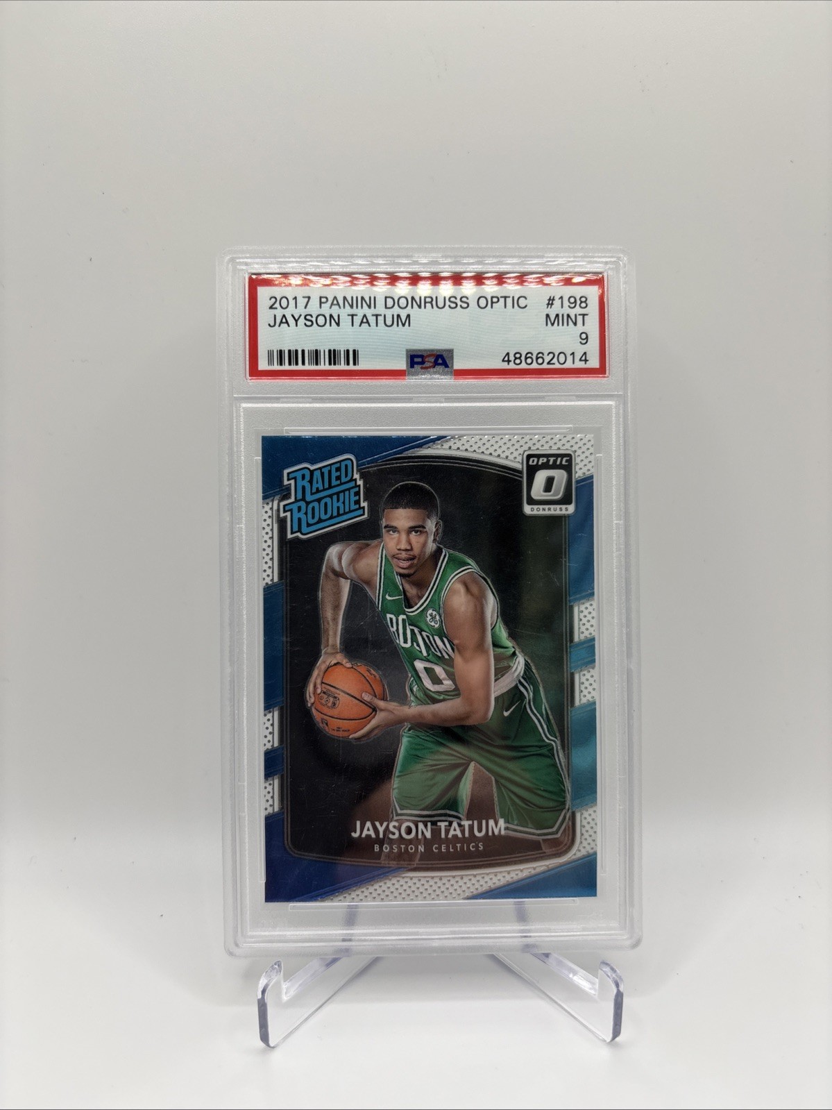 2017-18 Panini Donruss Optic - Rated Rookie Jayson Tatum #198 (RC)