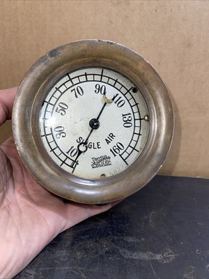 Antike Messing Zug Spurweite The Ashton Valve Co 160 Steampunk 