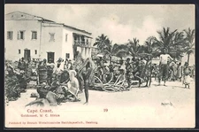 CPA Cape Coast, Scene at the Market 