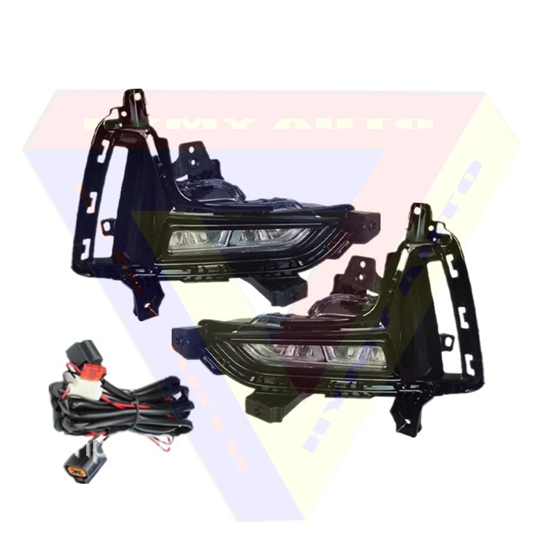 ✅L+R Front LED Foglight Daytime Running Light DRL For Kia Carnival 2022-2023