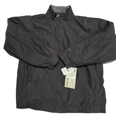 Columbia Sportswear Company Windbreaker Jacket Size L Black