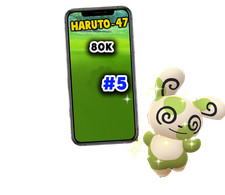 Pokemon Shiny Spinda Pattern 5 Mini P T C 80k 