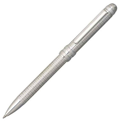 Platinum multi-function pen double 3 action Sterling Silver calf MWB-10000SA # 4