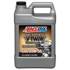 Amsoil 20W-50 Full Synthetic V-Twin Motorcycle Oil - Max Protection