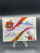 2023 Panini Immaculate Collection - Dual Auto Barry Sanders Thurman Thomas 2/10