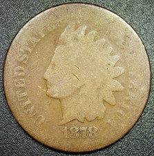 Lowball 1878 Indian Head Cent
