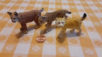 Schleich and Safari Bobcat Lynx lot