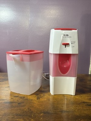 Mr. Coffee Fresh Tea Iced Tea Maker 3 Quart w/Pitcher TM75RS Red Tested