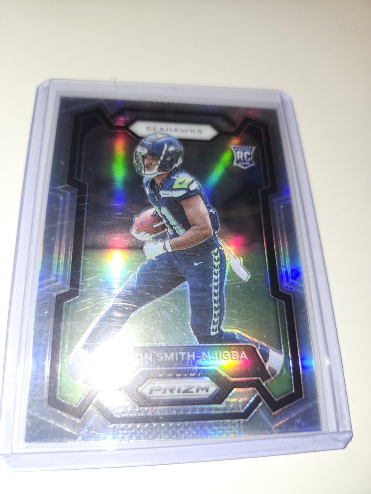 Jaxon Smith-Njigba Panini Prizm #390 Silver