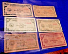 1949 PHILIPPINES PAPER MONEY - SET OF CENTAVOS BANKNOTES (6 NOTES) — photo 5