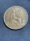 Photo of a 1870 Victoria Half Penny from an eBay sale
