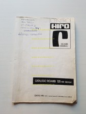 HIRO motore 125 RA 1980 catalogo ricambi originale