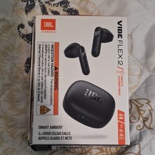 JBL Vibe Flex 2 Black In-Ear Bluetooth Earbud...