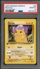 Pokemon Pikachu Base Set 1st Edition GERMAN #58 PSA 10 Gem Mint