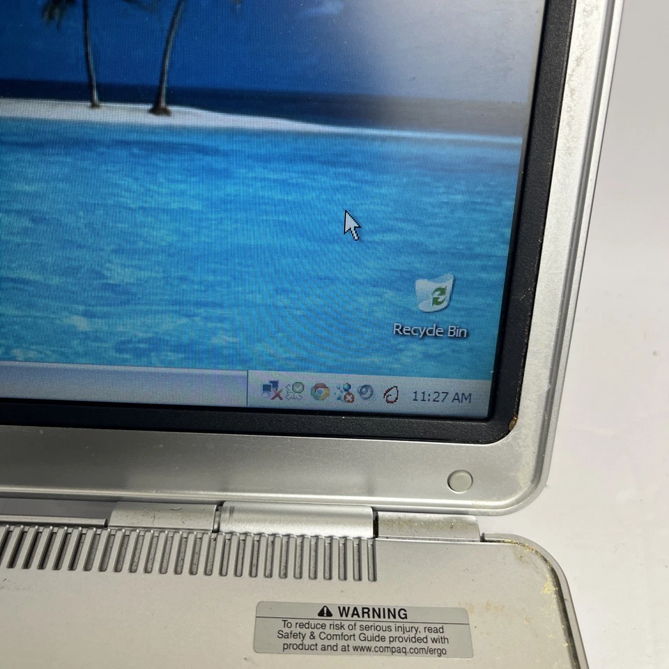 Notebook Compaq Presario M2000 Windows XP AMD Turion64 Testado - Imagem 2 de 4