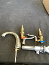 Grohe Widespread Bathroom Faucet Brushed Nickel. 20425EN0.