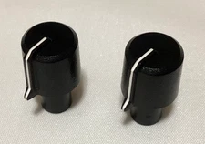 Lot of 2 black Dacor range knobs part # 82602 stove cooktop