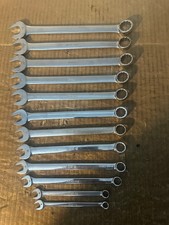 SNAP-ON TOOLS 12 PIECE METRIC 12 POINT COMBINATION WRENCH SET 7MM - 19 MM
