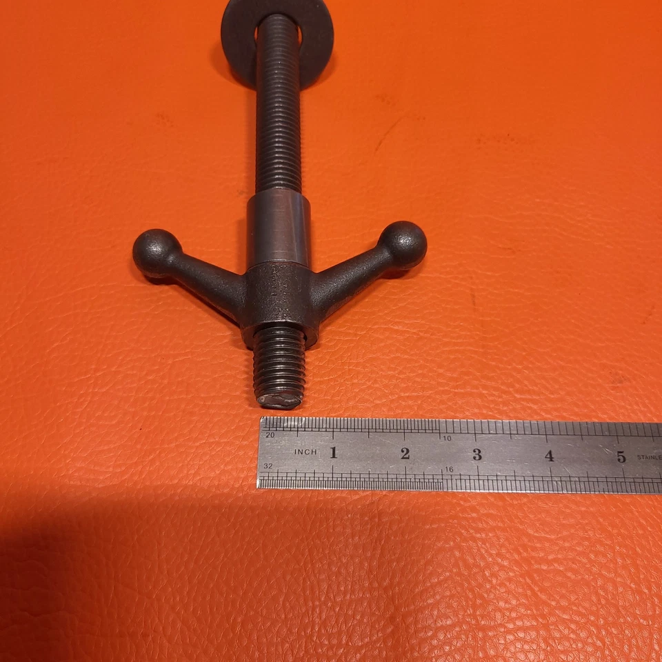 Juego de herrajes de tornillo estilo Moxon 10 pulgadas de largo 3/4-10 varillas roscadas trabajo de madera Foto 3 de 4