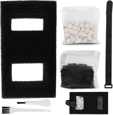 Aquarium Filter Media Set for Fluval SPEC, EVO, Betta and Flex Desktop Aquarium