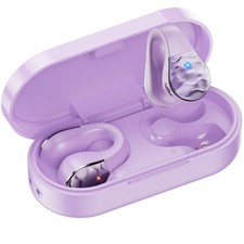 Open Ear Earbuds, Wireless Bluetooth Earphone, Clip on Headphones, Over The E...