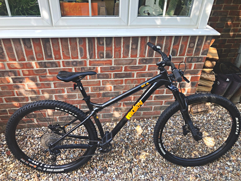 Ragley Big Al 29in L Hardtail MTB Black/Orange 11-Speed Hydraulic Disc