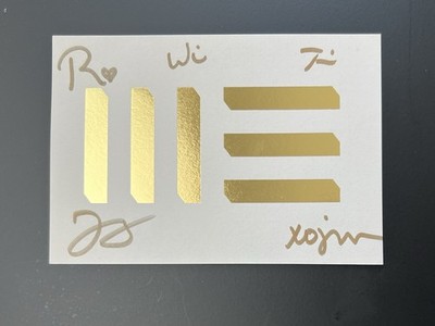 SIGNED AUTOGRAPH ARCADE FIRE WE CD ALBUM AUTO SIGNATURE 2022 WIN BUTLER REGINE