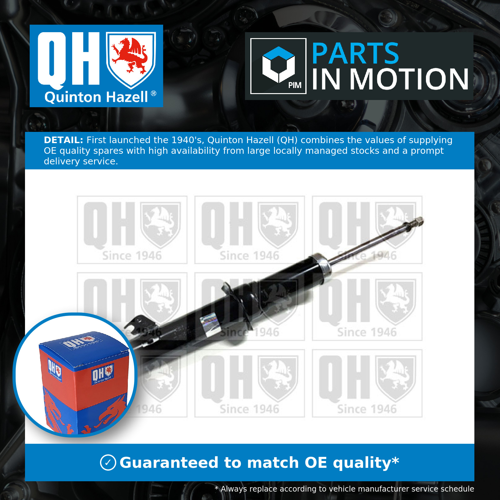 Shock Absorber (Single Handed) fits MAZDA 6 GG, GY 2.0D Front Right 02 to 07 QH - Image 6