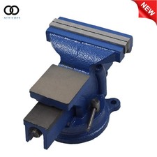 4" Bench Vise with Anvil Swivel Locking Base Table top Clamp Heavy Duty Vice New