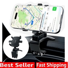 Car Phone Holder Dashboard Phone Mount 360 Degree Rotation Multifunctional Cl...