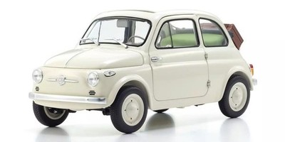 KYOSHO ORIGINAL 1/18scale Fiat NUOVA 500 with Accessories 08966WA