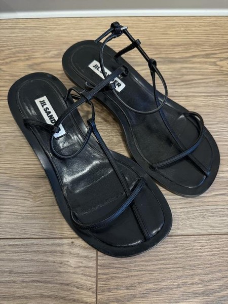 Women Jil Sander Sandals Black 36